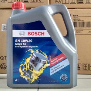 BOSCH SEMI SYNTHETIC ENGINE OIL (SN 10W30 MEGA X6 4L) 1987 L24 060