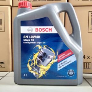 BOSCH SEMI SYNTHETIC ENGINE OIL (SN 10W40 MEGA X6 4L) 1987 L24 063