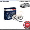 Bosch Disc Rotor Perodua Alza 0986 AB9 753